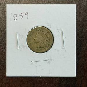 1859 Indian Head Cent