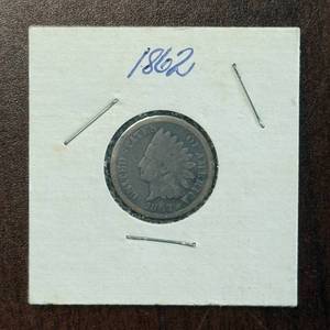 Civil War Era 1862 Indian Head Cent