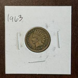 Civil War Era 1963 Indian Head Cent
