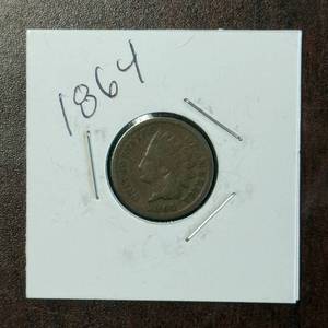 Civil War Era 1864 Indian Head Cent