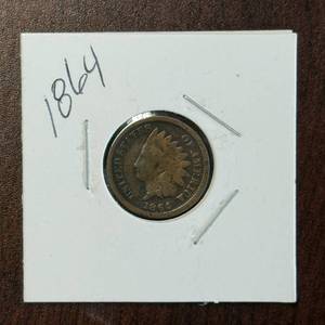 Civil War Era 1864 Indian Head Cent