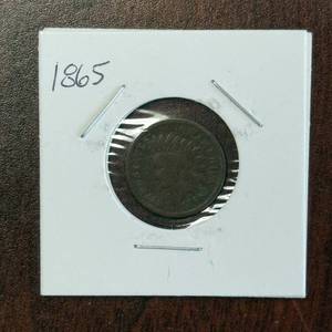 Civil War Era 1865 Indian Head Cent