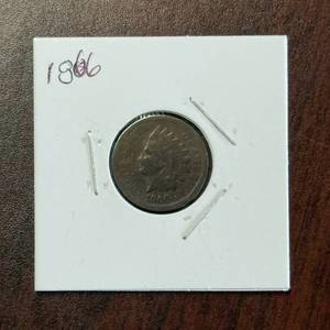 1866 Indian Head Cent