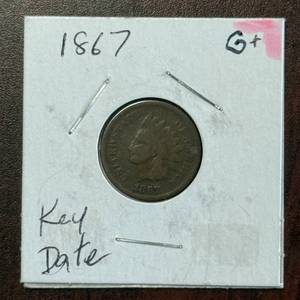 Key Date 1867 Indian Head Cent