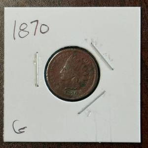 1870 Indian Head Cent
