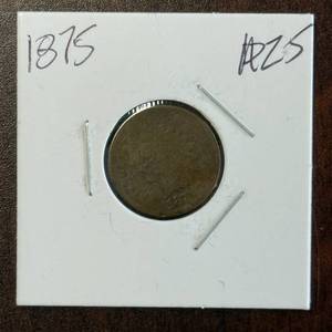 1875 Indian Head Cent