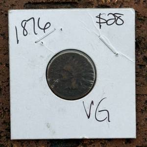 1876 Indian Head Cent