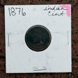 1876 Indian Head Cent