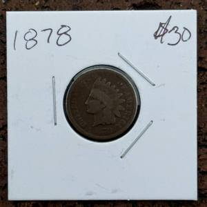 1878 Indian Head Cent
