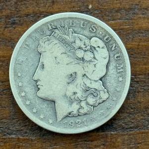 1921 S Morgan Silver Dollar