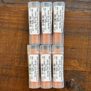 (6) Six Rolls of 2009 D and 2009 P Lincoln Professional Life Penny Rolls Brilliant Uncirculated from Apmex
