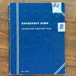 Whitman Pre-1965 Roosevelt Silver Dime Collection