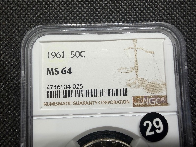 1961 Franklin Silver Half Dollar NGC MS64 - NGC Price Guide Value
