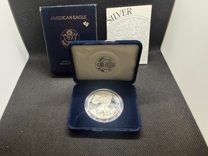 1995-P Proof 1 Oz. Silver American Eagle in Original Mint Package With COA