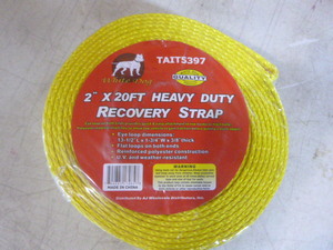 White Dog Heavy Duty Recovery Strap