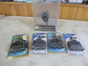 Triple Socket Receptacles and Noise Cancelling Microphone