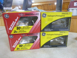 4 GE Replacement Halogen Headlights