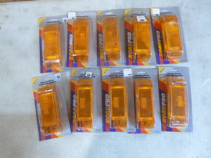 10 Road Pro Amber ClearanceMarker Sealed Light Assemblies