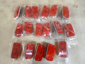 17 Red ClearanceMarker Lights