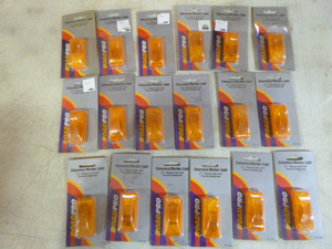 18 Road Pro Amber ClearanceMarker Lights