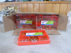 8 Packs of PTC Hooks and Eyes