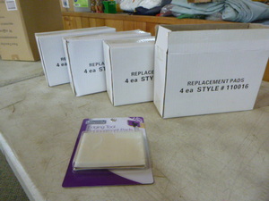 4 Boxes of The Woolie Edging Tool Replacement Pads