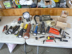 Lot of Flashlights