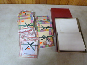 Christmas Notepads and Envelopes