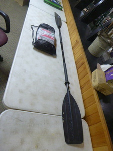 Kayak Carrier and Paddle