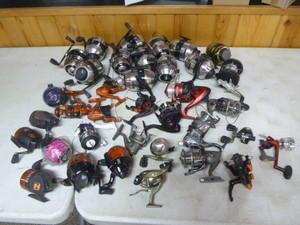 Lot of Fishing Reels