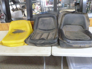 3 Tractor Seat Cushions