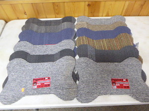 12 Pampered Pooch Food and Water Bowl Mats