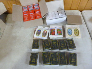 Decks of Playing Cards and Cribbage Boards
