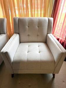 Noble House Upholstered Accent Chair #2