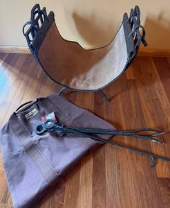 Log Carrier including Square Rigger Log Carriers & Fireplace Pokers