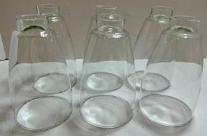 Set of 6 Clear Glass Replacement Shades