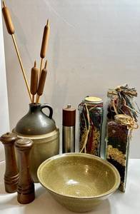 Kitchen Decor Mixed Lot including Stoneware Pottery