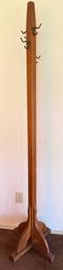 Wooden Coat Rack Stand