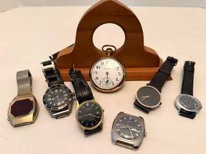 Hamilton & Wolbrook Pocket Watch Mixed Lot - for Parts  Repair