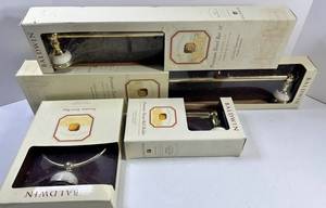 Baldwin Bathroom Hardware Set New in Box (Lot of 4)