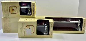 Baldwin Bathroom Accessory Set (Lot of 3) Tissue Roll Holders and Towel Bar