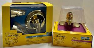 Tuscany Brass Milan Faucet Mixed Lot (Lot of 2) NIB