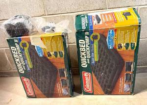 Coleman Quickbed and Quickpump Ii Air Mattress (Lot of 2)