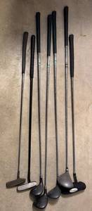 Cobra, Knight & Assorted Golf Clubs Mixed Lot (Lot of 7)