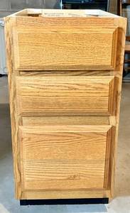Oak Base Cabinet - New