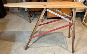 Vintage Wooden Ironing Board