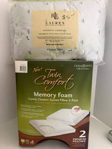Ralph Lauren & Novaform Pillows Mixed Lot