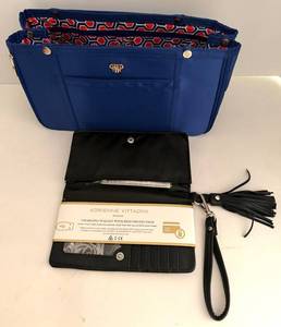 Adrienne Vittadini Studio Tote & Rfid Charging Wallet Set