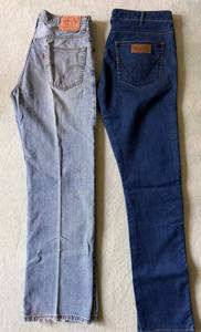 Levis & Wrangler Jeans Mixed Lot