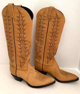Tony Lama 1173 L Cowboy Boots Size 7.5 M